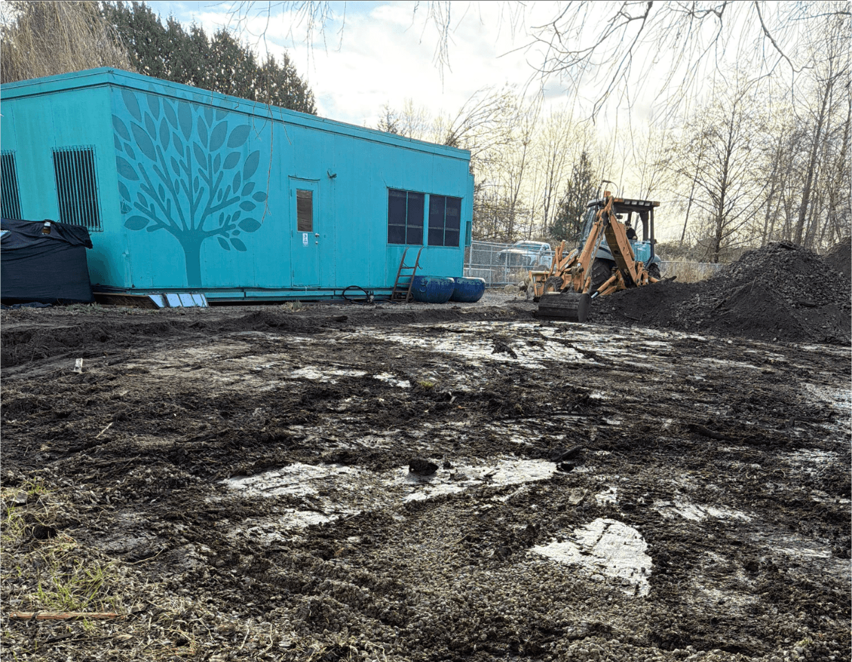 Riverview Baseball Park construction site